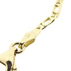 Image 6 of Gold closed figaro link chain | 46 cm