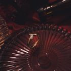 Image 2 of Golden fantasy ring with zirconia.