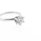 Image 7 of White gold engagement ring with 1.01 ct. diamond | + Natural Diamond certificate