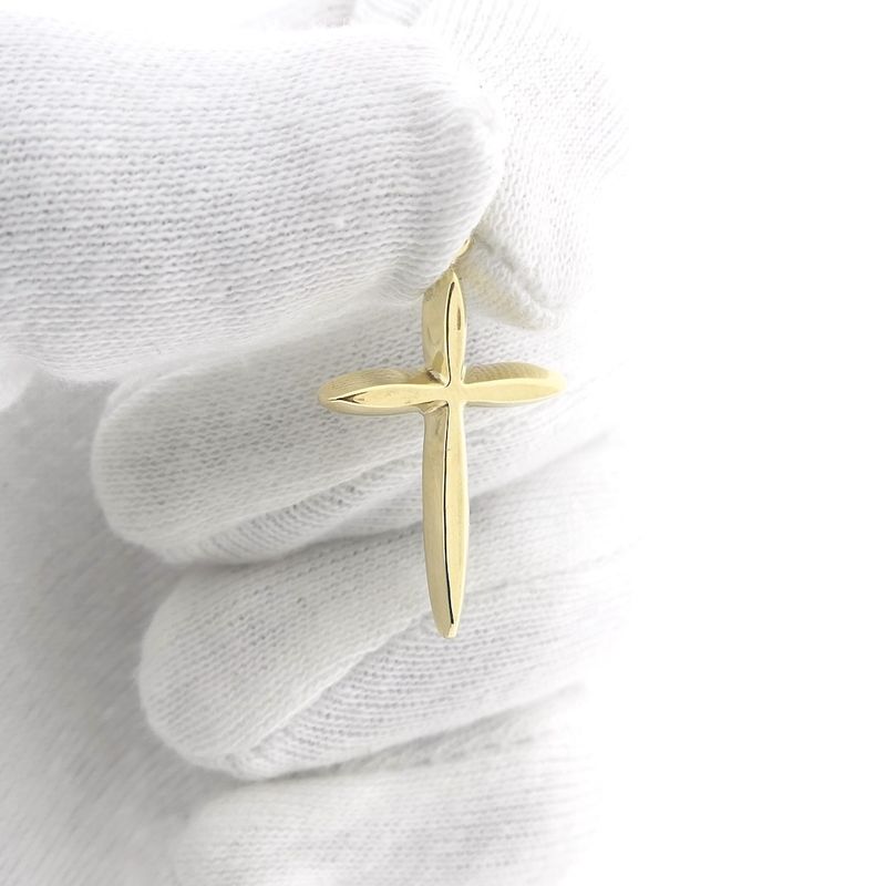 Image 10 of Gold pendant of a cross