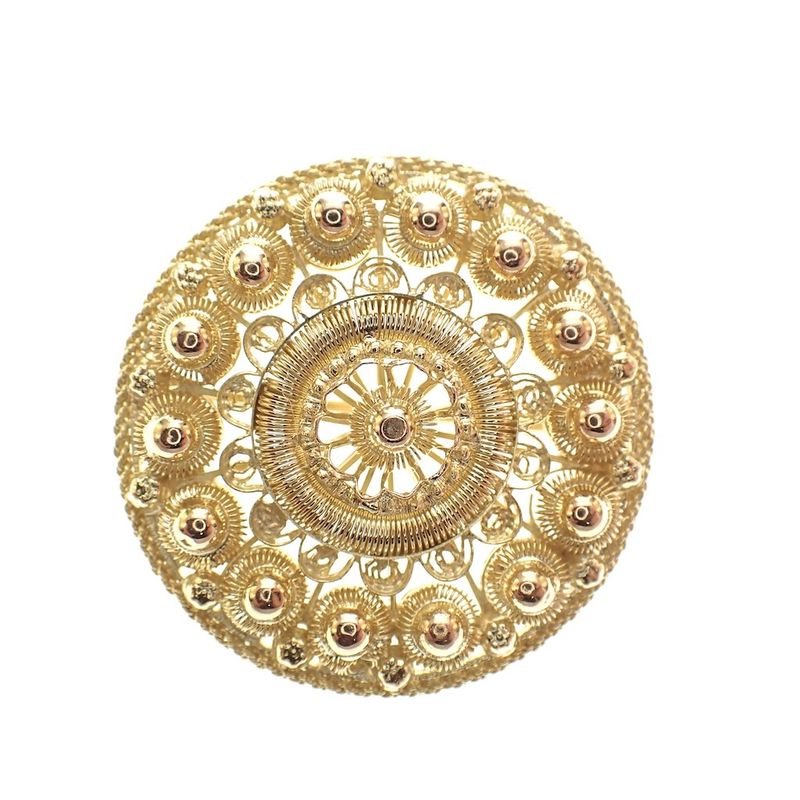 Image 1 of Golden brooch as a Zeeland design