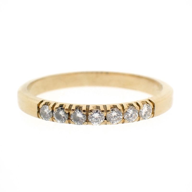Image 5 of 18-karat gold ring with diamonds | 0.21 ct.