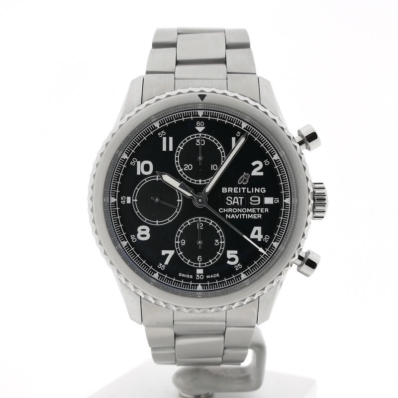 Image 1 of Breitling 'Navitimer 8' A13314; Automatic Chronograph Men's Watch