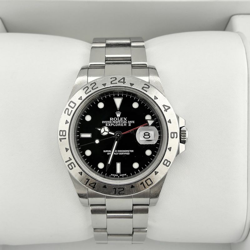 Image 21 of Rolex Explorer II 16570 'Full-Set'; Automatic men's watch from 2004