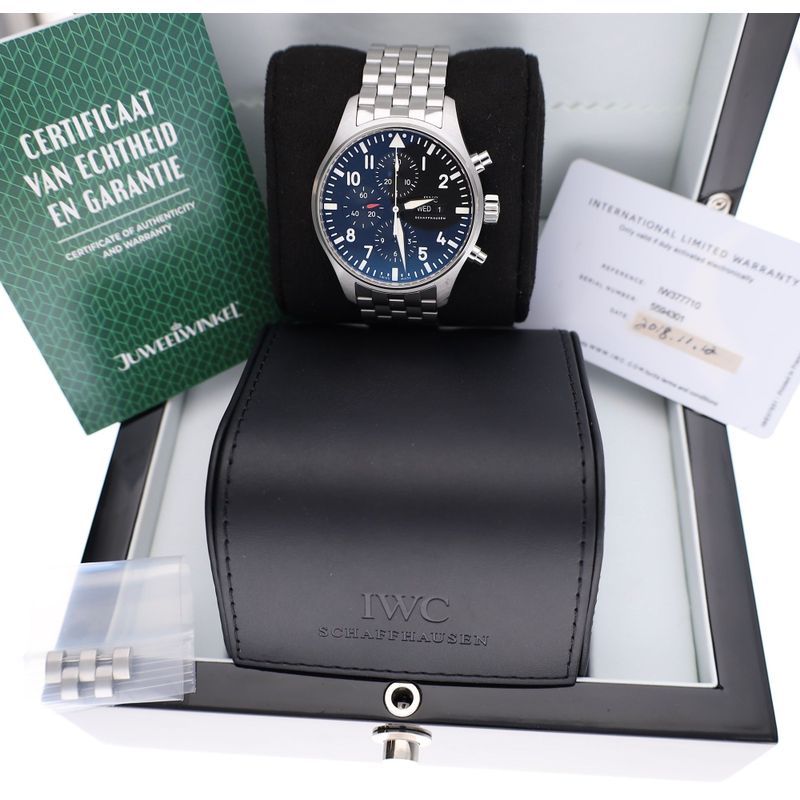 Image 15 of IWC Pilot's Watch Chronograph 43mm IW377710; Automatic Men's Watch