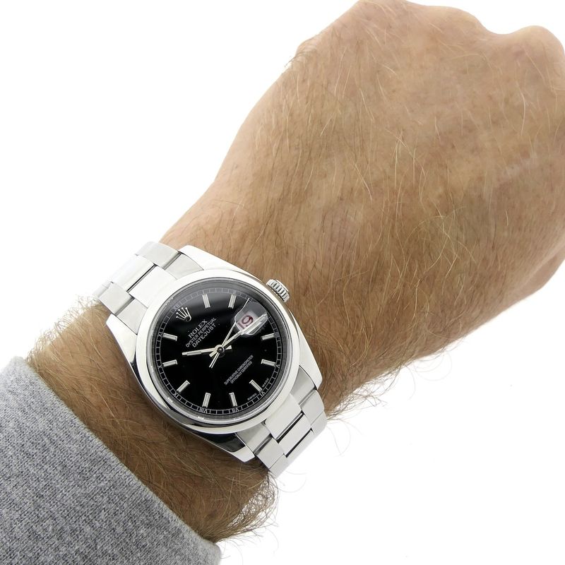 Image 9 of Rolex Datejust 36mm 'Roulette Date' 116200; Automatic watch