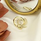 Image 2 of Vintage gold fantasy brooch