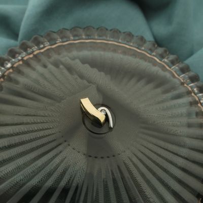 Image 2 of Two-tone minimalist pendant with diamond | 0.015 ct.