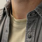 Image 6 of Gold navy link necklace