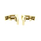 Image 7 of 14 Karat Gold Earrings with Zirconia