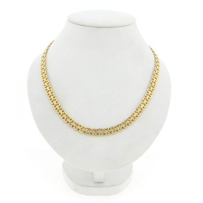Image 1 of Gold Fantasy Link Chain; 14 Karat; 42.5 cm