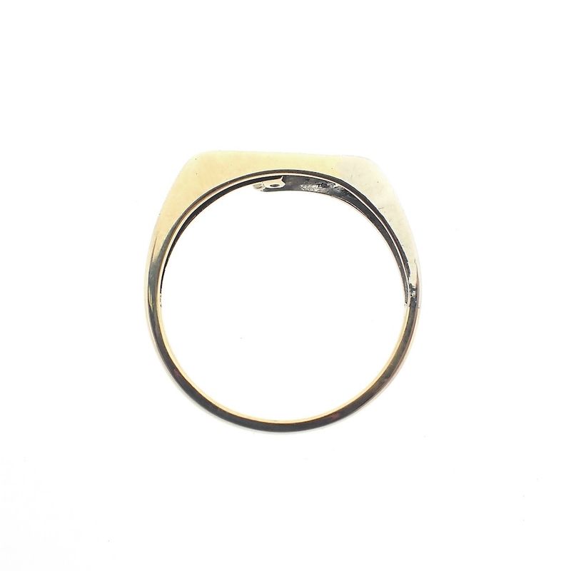 Image 7 of Two-tone gold ring with diamonds | 0.03 ct.