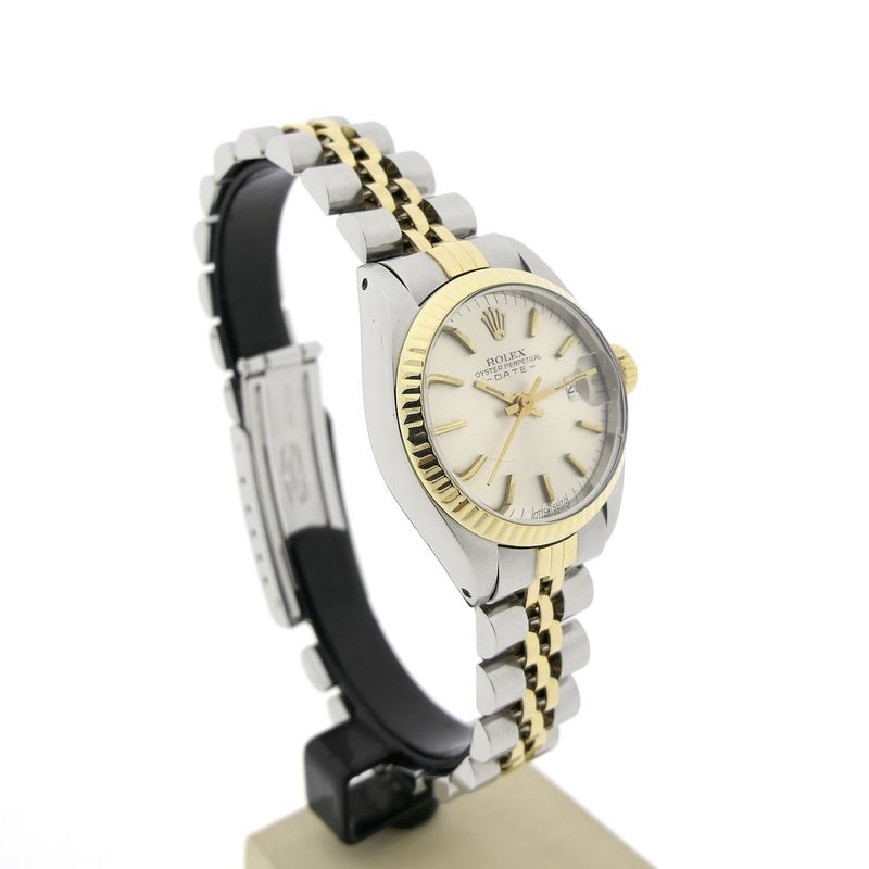 Image 3 of Rolex Datejust 26mm 6917; Gold/steel ladies watch