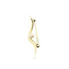 Image 2 of Vintage gold brooch with cultured pearl