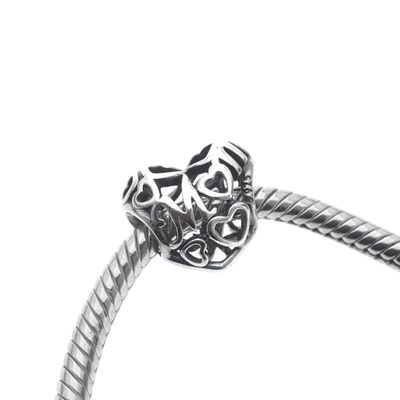 Image 2 of Pandora charm; Silver; Motherly Love