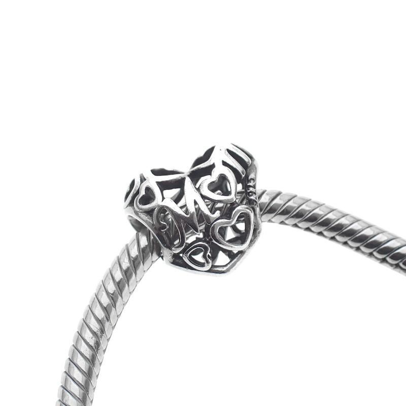 Image 2 of Pandora charm; Silver; Motherly Love