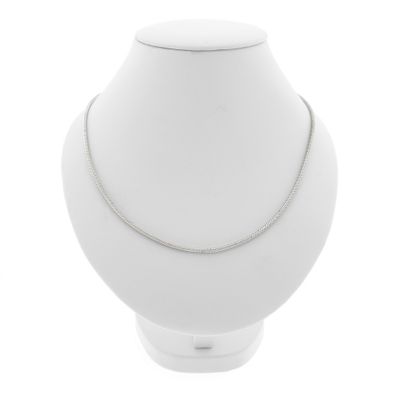 Image 1 of Silver snake link chain | 42 cm