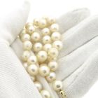 Image 3 of Pearl necklace with gold clasp | 41 cm