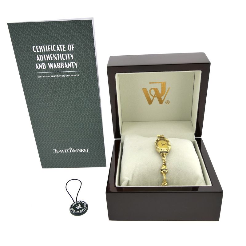 Image 4 of Lapponia 'Pola-Negri'; Vintage 14k. gold design ladies watch