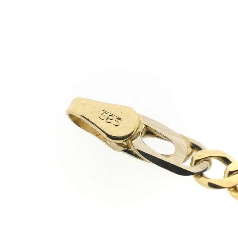 Image 9 of Two-tone gold link chain