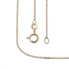 Image 1 of Golden Venetian link chain | 47 cm