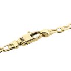 Image 4 of Two-tone gold navy link chain with diamonds