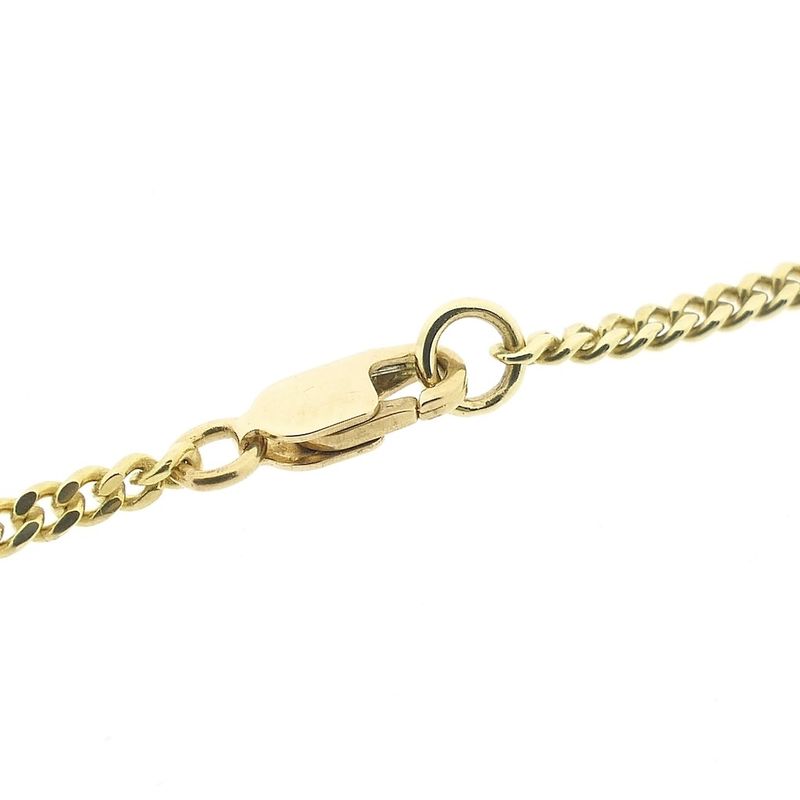 Image 4 of Gold gourmet link chain | 50.5 cm