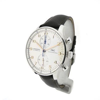 Image 2 of IWC Portuguese Chronograph IW371401; Automatic men's watch