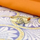 Image 7 of Gold fantasy ring with zirconia