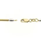 Image 5 of Midas two-tone gold bar link chain