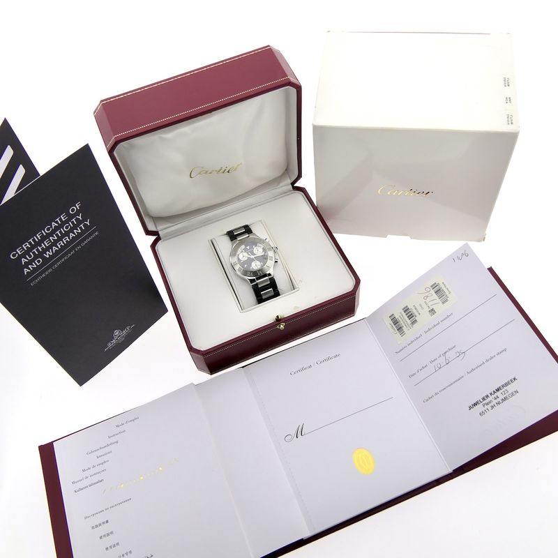 Image 14 of Cartier Chronoscaph 21; Chronograph watch