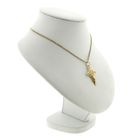 Image 6 of Gold cross pendant with corpus