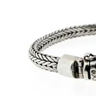 Image 3 of Silver Buddha to Buddha bracelet; Ellen xs | 19 cm