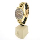 Image 8 of Rolex Day-Date 'Wood Dial' 18038; 18k gold men's watch with diamonds