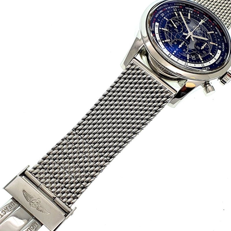 Image 6 of Breitling Transocean Unitime chronograph; Chronograph men's watch