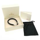 Image 2 of OMEGA Sailing Bracelet; Black; Rubber; XL 23 cm