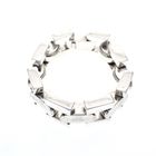 Image 5 of Solid silver bracelet.