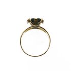 Image 5 of 8 Karat Gold Ring with Green Tourmaline