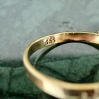 Image 7 of 8K Rose Quartz Ring | Vintage