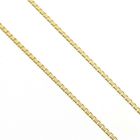 Image 3 of Golden Venetian link chain | 71 cm