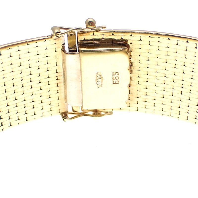 Image 3 of Exclusive vintage wide gold bracelet | 19 cm