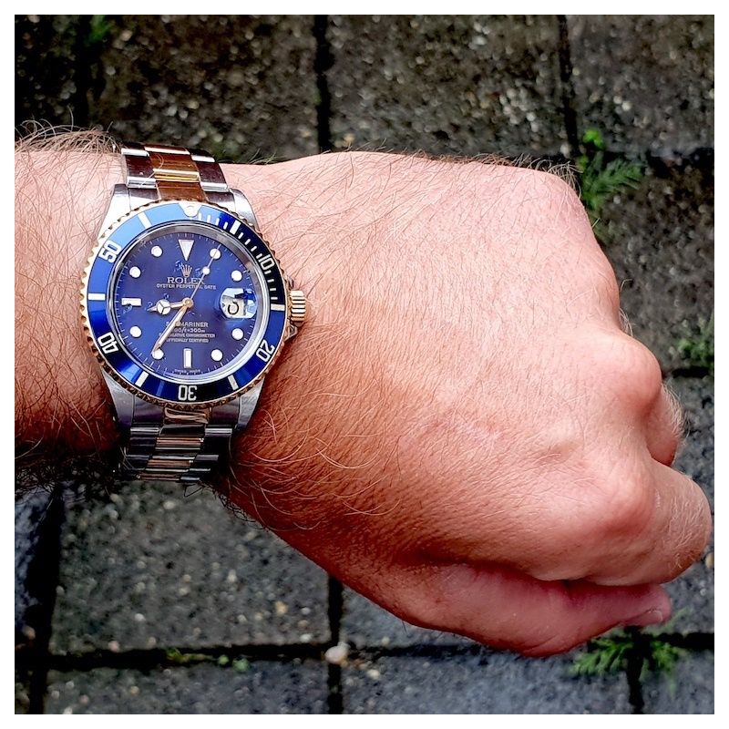 Image 8 of Rolex Submariner 16613; Gold/steel diving watch