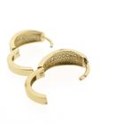 Image 6 of Gold earrings with zirconia | Ø 14.5 mm