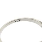 Image 8 of White Gold Ring with Diamond and Onyx; 0.40 ct; 14K; Size 17.25