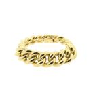 Image 1 of Gold gourmet link bracelet