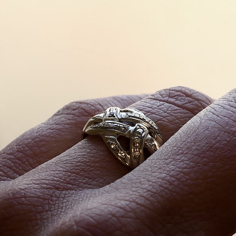 Image 7 of Gold Ring with Zirconia