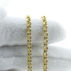Image 3 of 21 carat gold jasseron link chain | 46 cm