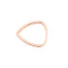 Afbeelding 8 van Jeunesse roségouden ring met diamant; 0,01 ct.