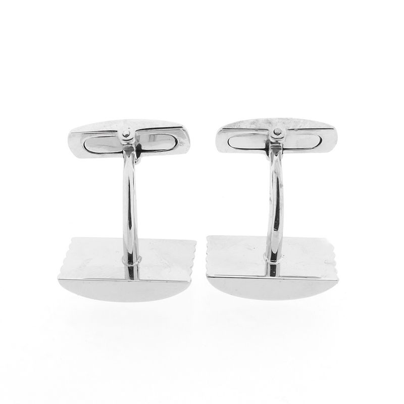 Image 6 of White gold cufflinks