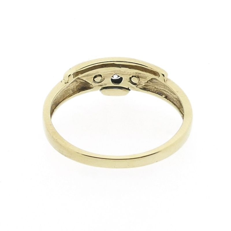 Image 4 of 8 carat solitaire ring with zirconia